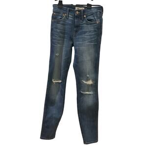 NWT Madewell 9" High Riser Skinny Skinny Jeans Women's size 25